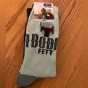 - 2 pair star wars Socks